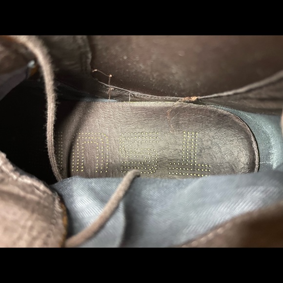 Tsubo Mens Brown Leather Boots Size 10 - Picture 8 of 12